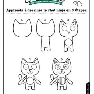 Comment-dessiner-Chat-le-Ninja